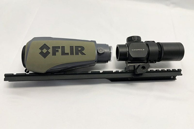 Sale】東京)FLIR スカウトPS32サーマル暗視スコープ+LEUPOLDレプリカ 