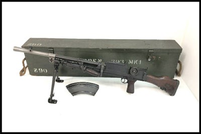 東京)無可動銃 Bren/ブレン MkI 軽機関銃 & 専用木製ガンケース付き 新加工