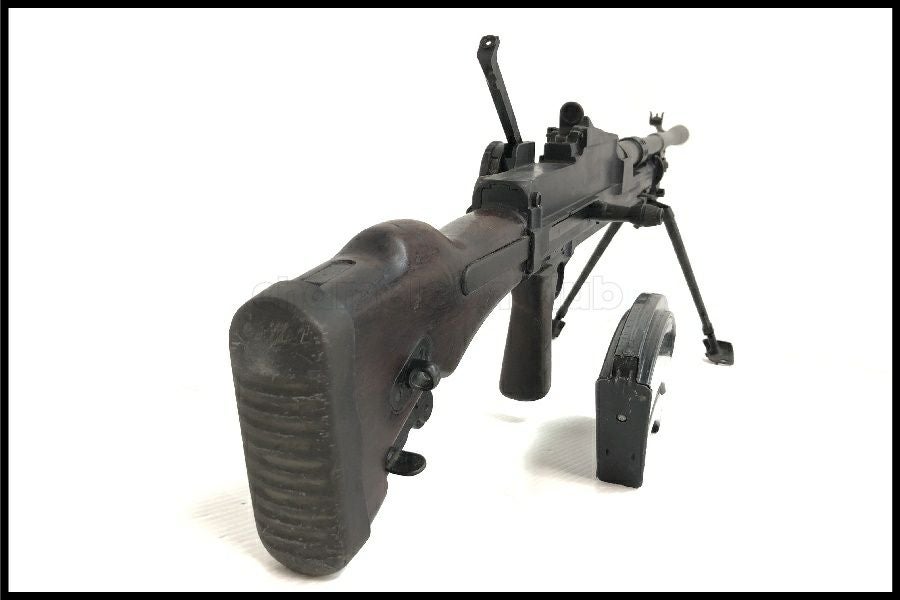 東京)無可動銃 Bren/ブレン MkI 軽機関銃 & 専用木製ガンケース付き 新加工