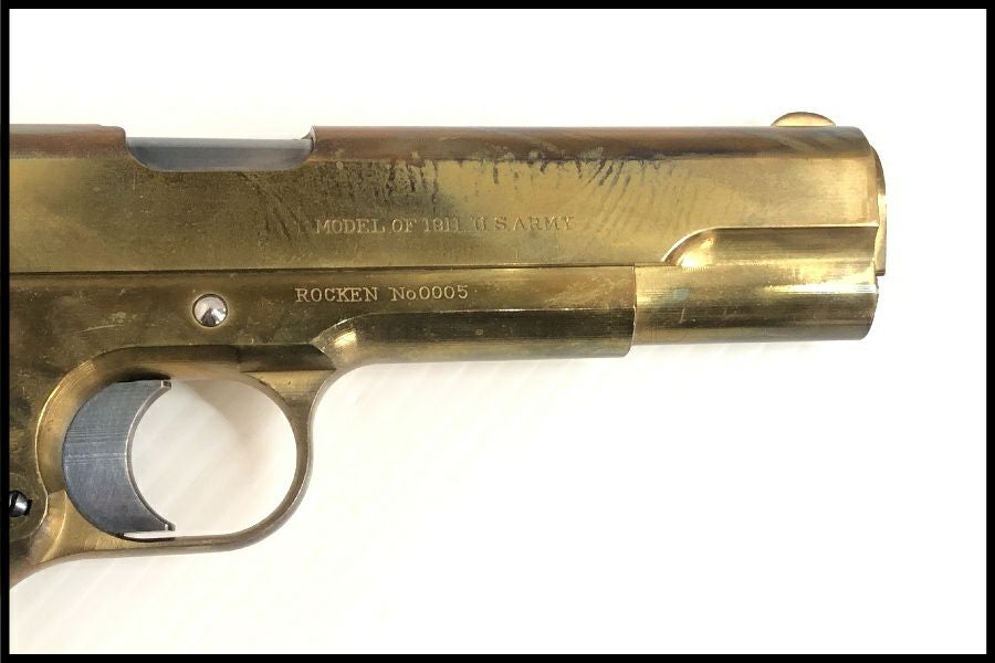 東京)六研 ACG M1911 U.S.ARMY 無可動 文鎮 アートモデルガン