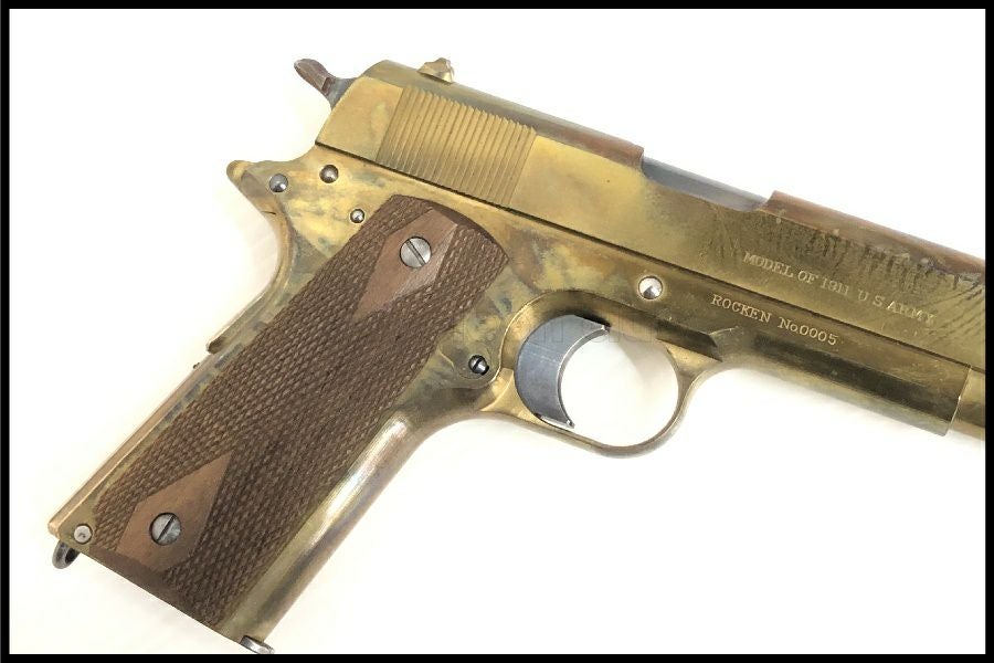 東京)六研 ACG M1911 U.S.ARMY 無可動 文鎮 アートモデルガン