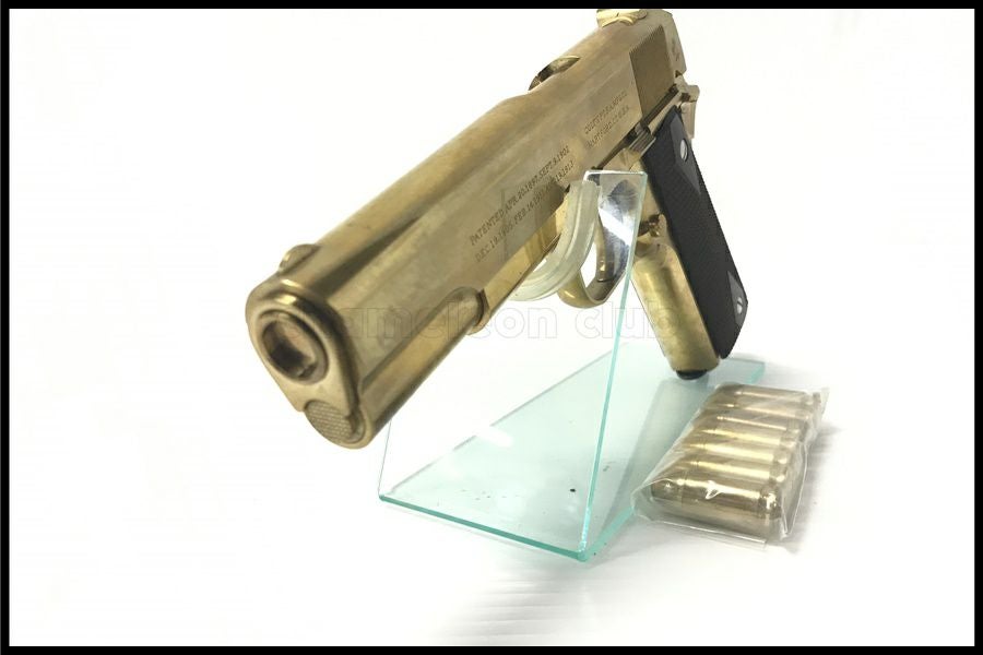 東京)ZEKE M1911コマーシャル MillingBrassモデル 真鍮削り出し完成品