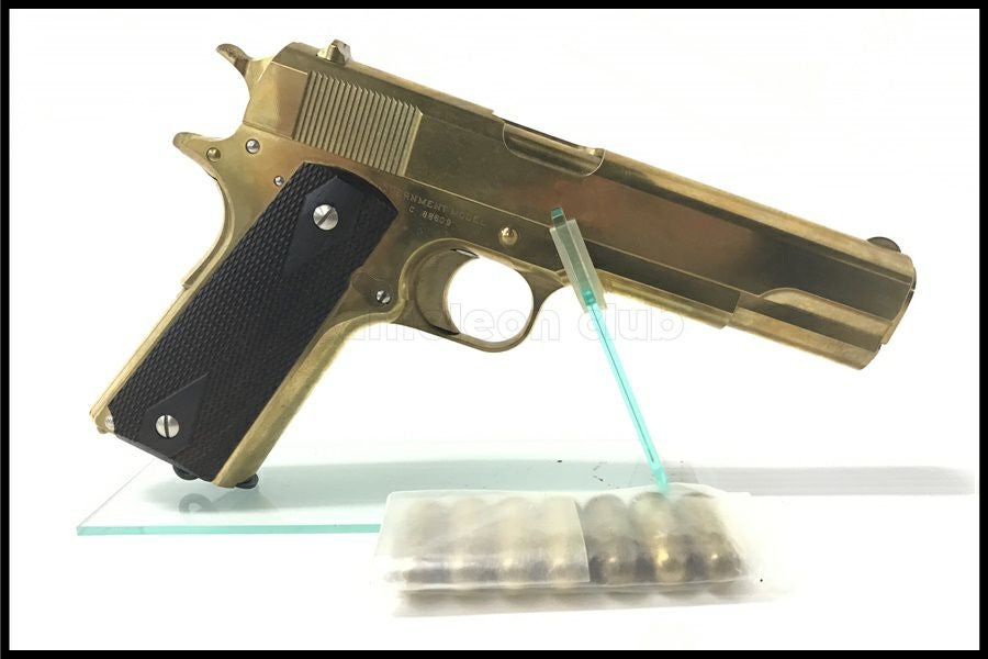 東京)ZEKE M1911コマーシャル MillingBrassモデル 真鍮削り出し完成品