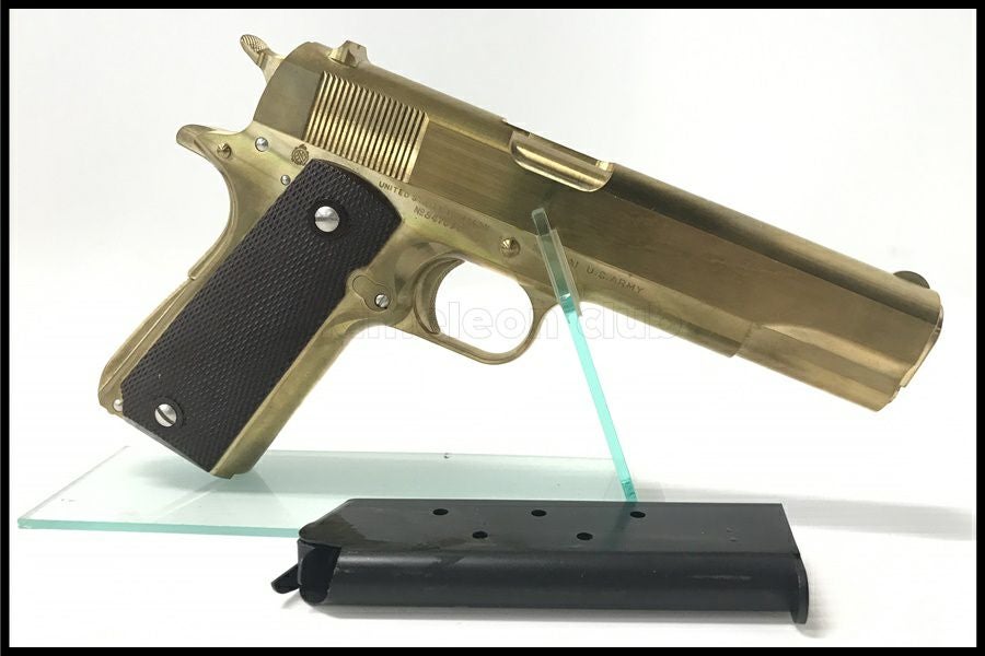 東京)ZEKE M1911A1ミリタリー MillingBrassモデル 真鍮削り出しモデルガン 東京)ZEKE M1911A1ミリタリー MillingBrassモデル 真鍮削り出しモデルガン
