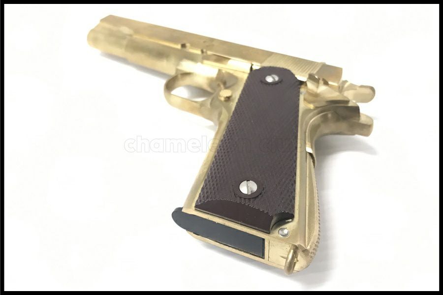 東京)ZEKE M1911A1ミリタリー MillingBrassモデル 真鍮削り出しモデルガン 東京)ZEKE M1911A1ミリタリー MillingBrassモデル 真鍮削り出しモデルガン