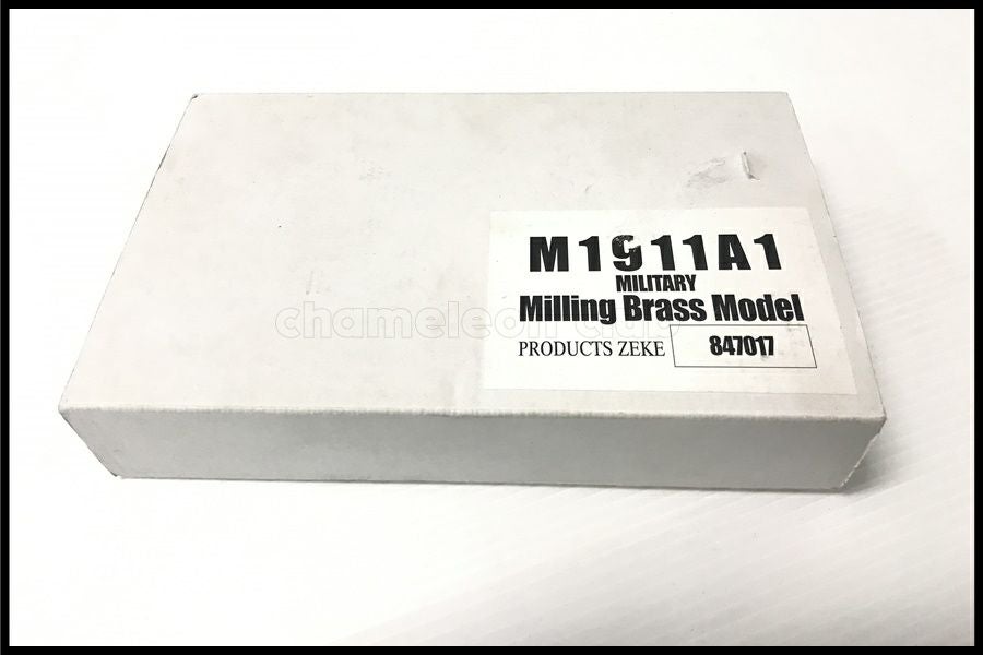東京)ZEKE M1911A1ミリタリー MillingBrassモデル 真鍮削り出しモデルガン 東京)ZEKE M1911A1ミリタリー MillingBrassモデル 真鍮削り出しモデルガン