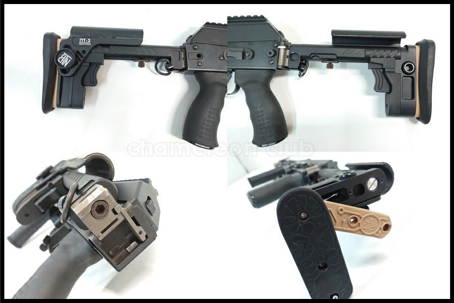 東京)GHK AK105ベース Zenit PT-3 実物ストックカスタム CO2 ガス