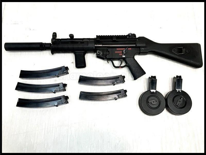 SYSTEMA PTW TW5 電動ガン MP5 トレポン システマ 福岡)SYSTEMA システマ PTW MP5A4 TW5A4 トレポン 実物外部パーツ