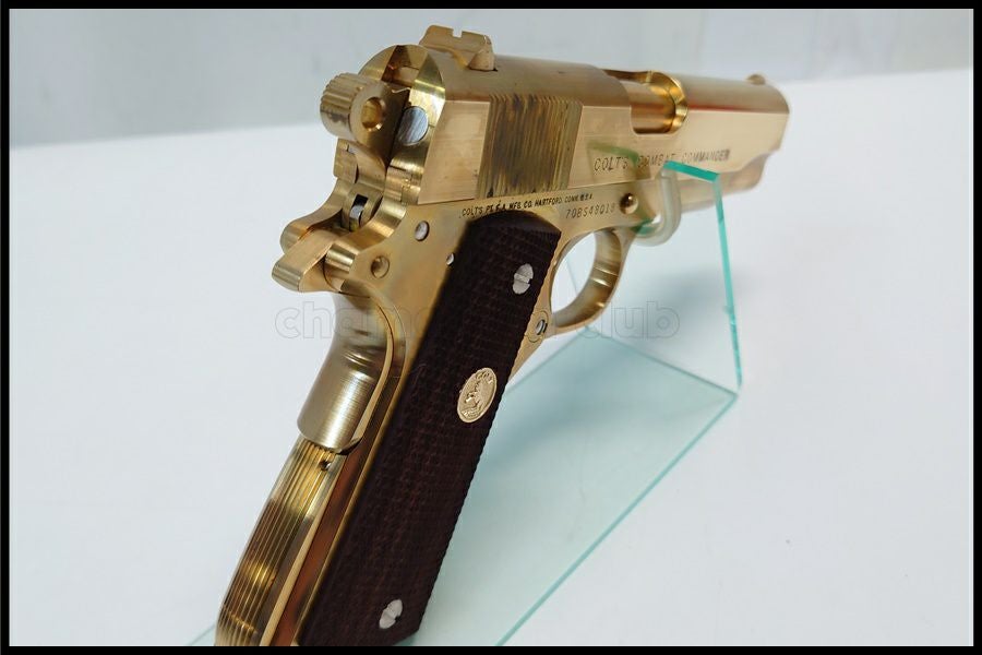 東京)ZEKE ガバメント コンバットコマンダー 真鍮削り出しモデルガン