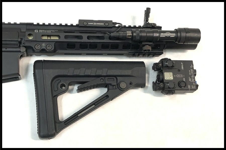 期間限定　GBLS　DAS　GDR15　CQB　未使用に近い 東京)GBLS DAS GDR15 CQB 電動ガン スケルトン カスタム品