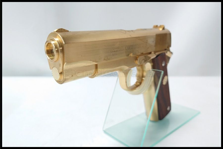 東京)ZEKE ガバメント コンバットコマンダー 真鍮削り出しモデルガン