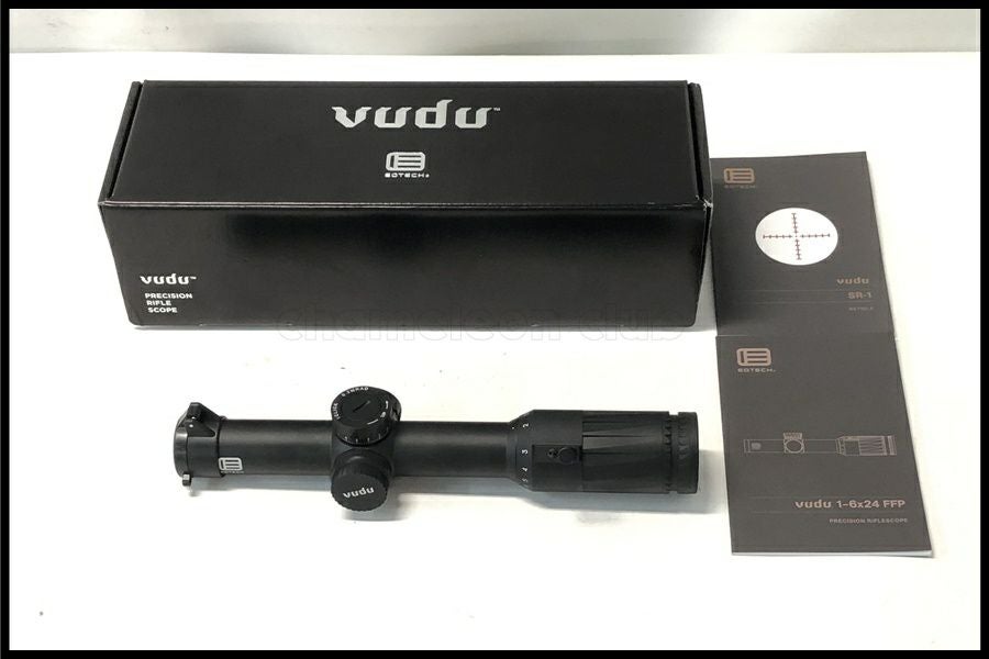 東京)EOTech vudu 1-6x24 FFP スコープ 実物 バトラーキャップ付