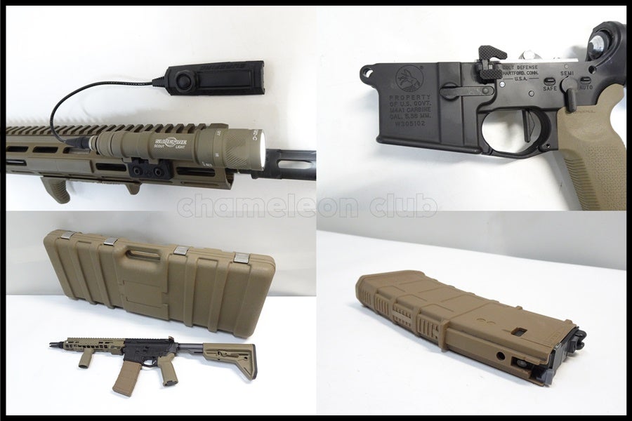 東京)東京マルイMWSベース URGI MK16 MK14セットカスタム ガスブロー