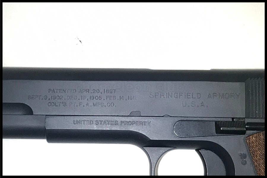 東京)リアルマッコイズ スプリングフィールド M1911 ABSモデルガン
