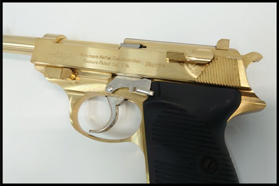 東京)ZEKE ワルサーP38 HPモデル 真鍮削り出しモデルガン