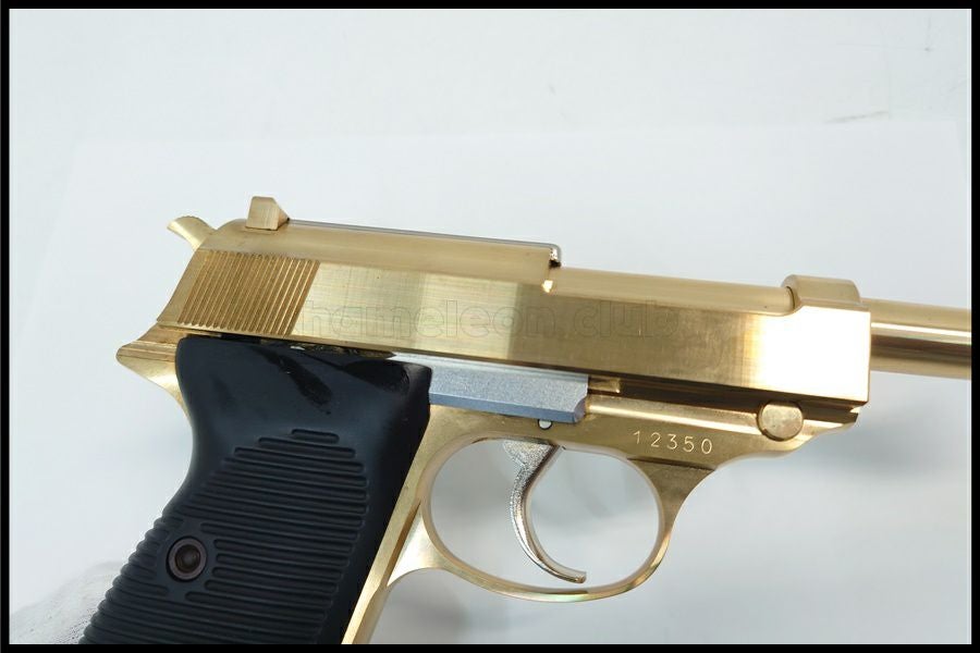東京)ZEKE ワルサーP38 HPモデル 真鍮削り出しモデルガン