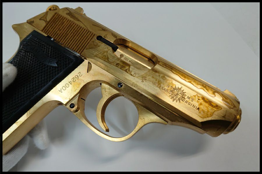 東京)ZEKE ワルサーPPK/S 真鍮削り出しモデルガン