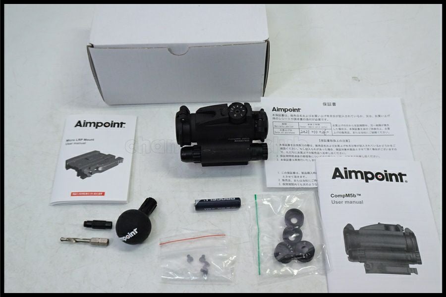 東京)Aimpoint #200624 Comp M5b LRP 39mm 2MOA ドットサイト + LRP