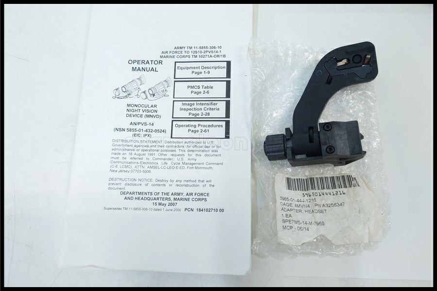 東京)米軍放出品 PVS-14 A2 Omni8 Gen.3 オートゲート ナイトビジョン 実物