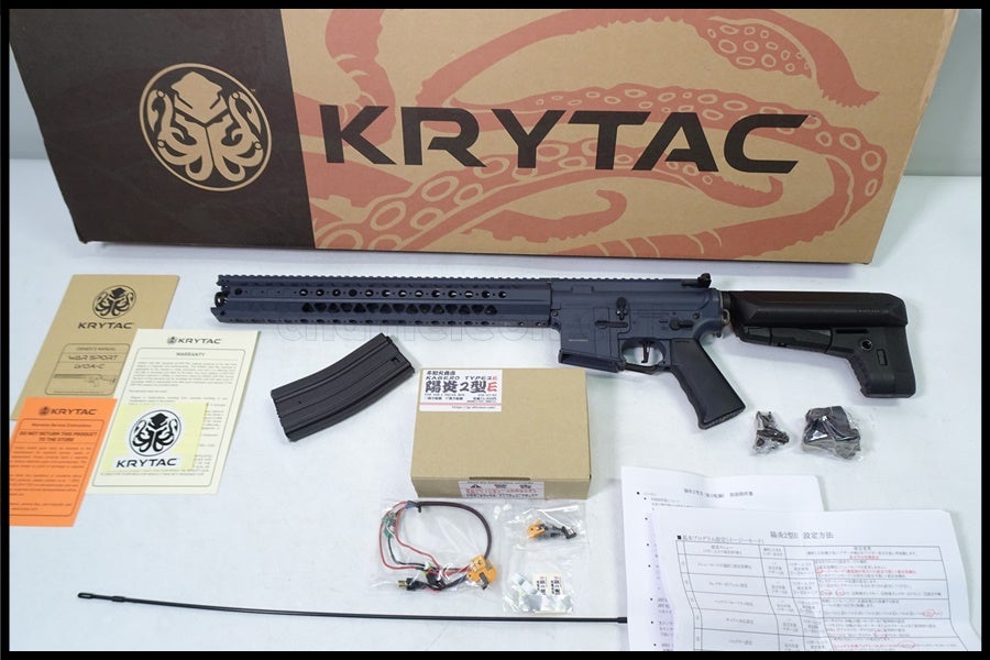 東京)KRYTAC WAR SPORT LVOA-C 電動ガン ウルフグレー 陽炎カスタム