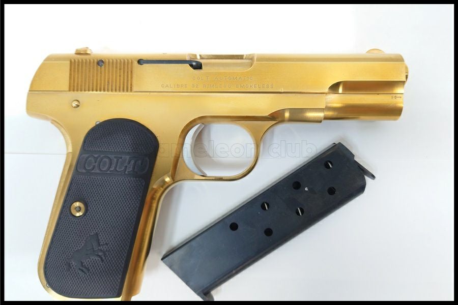 東京)ZEKE コルト M1903 真鍮削り出し 金属モデルガン