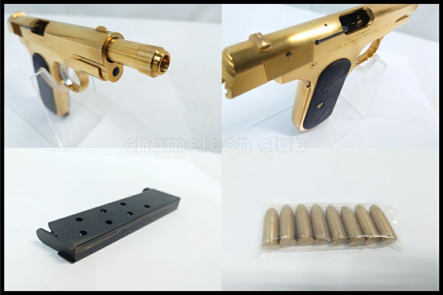 東京)ZEKE コルト M1903 真鍮削り出し 金属モデルガン