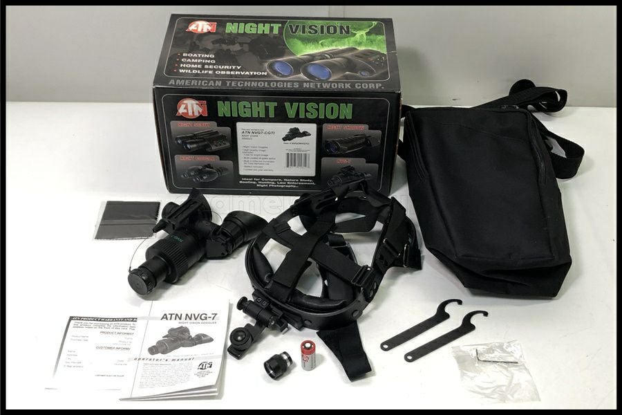 双眼ナイトビジョン　ATN NVG-7 CGTI（2.5世代） 東京)ATN NVG-7-CGTI（2.5世代） ナイトビジョン 暗視ゴーグル