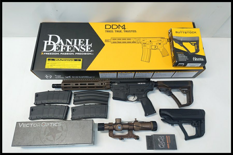 東京)ICS x EMG x Daniel Defense Mk18 RIS3 S3 電動ガン 実物ストック