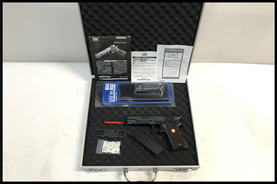 WA COLT MKⅣ 固定スライド ガスガン ジャンク マガジンなし WA コルト