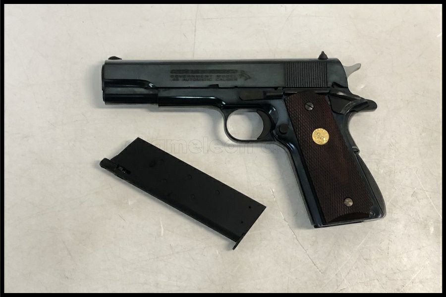 東京)WA コルトガバメントMK4 シリーズ70 ブルースチールカスタム ガス