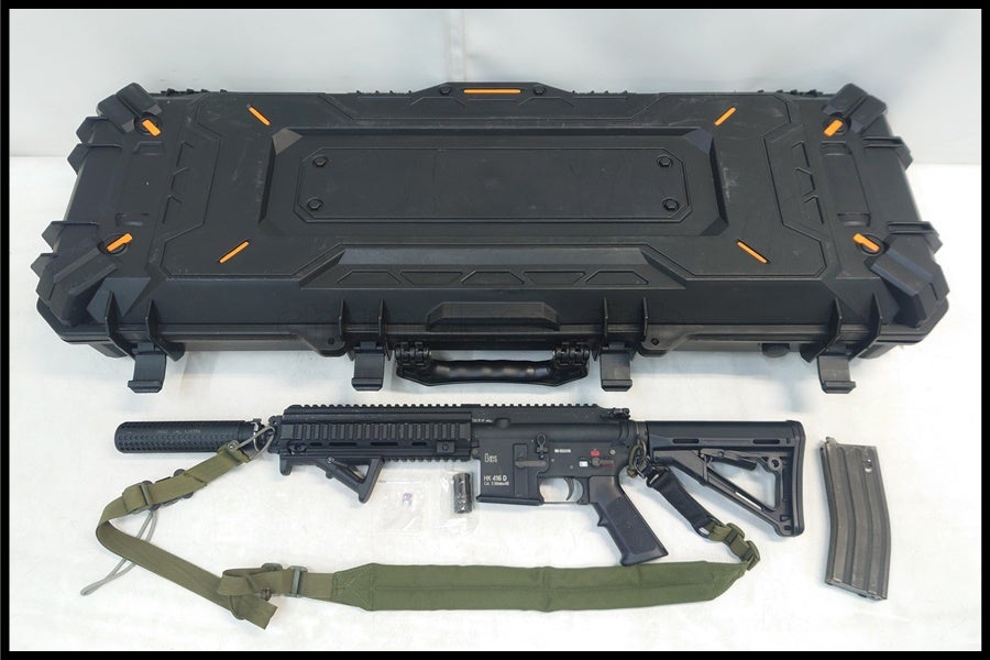 SYSTEMA PTW トレポン　HK416D PELICAN 東京)SYSTEMA PTW HK416D Z-Parts 10.4インチ MAX2 アンビ トレポン