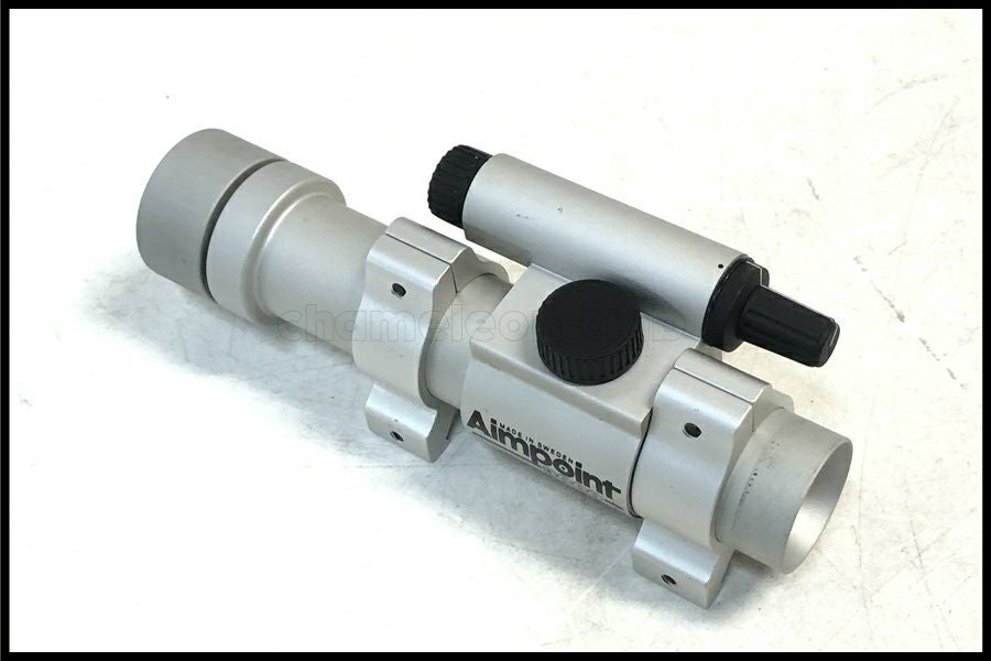 東京)Aimpoint 3000 シルバー ドットサイト マウントリング付 実物