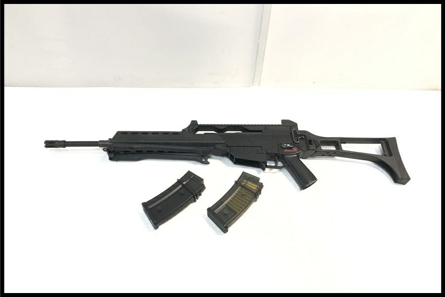 東京)東京マルイ G36C スタンダード電動ガン 予備マガジン付 カスタム品
