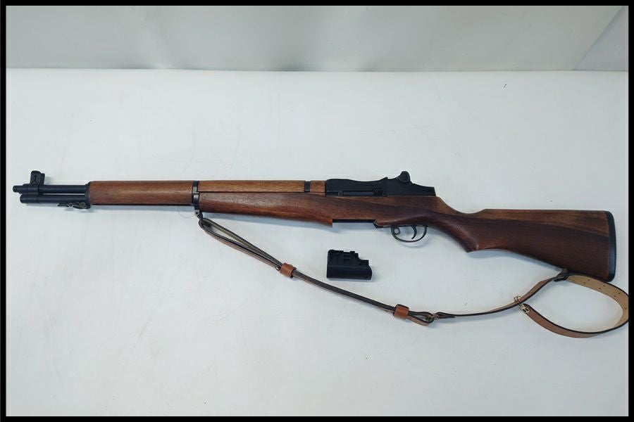 東京)ICS M1ガーランド 電動ガン リアルウッド スリング付