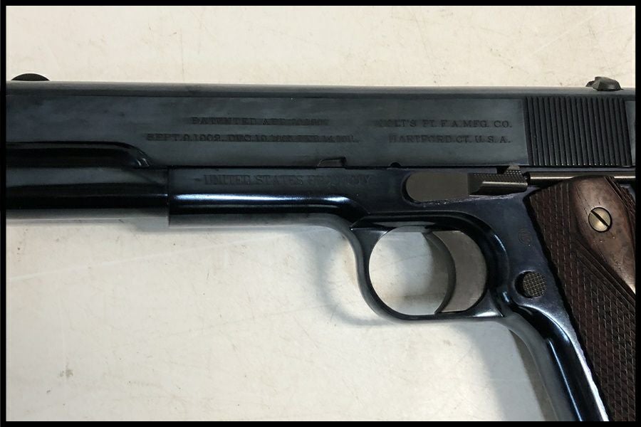 東京)WA コルトガバメント M1911 アーリー ブルースチールカスタム