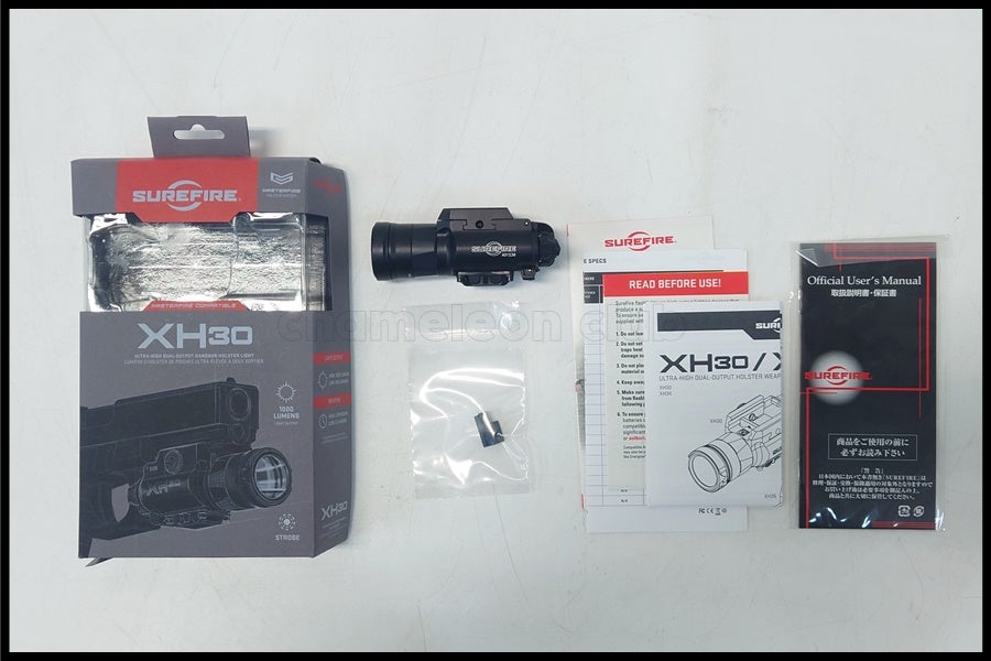 東京)SUREFIRE XH30 ウェポンライト 実物