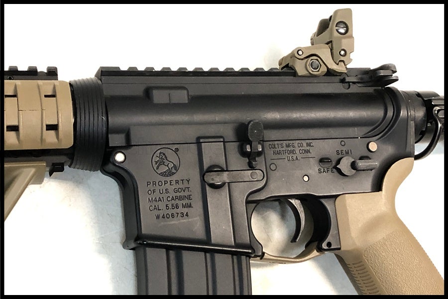 東京)東京マルイ M4 CQB-R 次世代電動ガン カスタム品 予備マガジン付