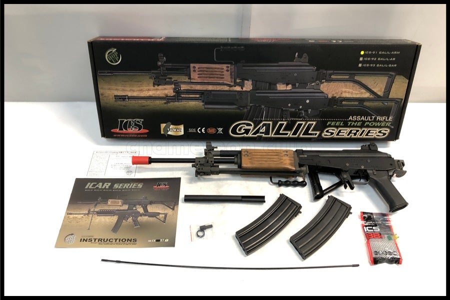東京)ICS ICS-91 GALIL ARM ガリル リアルウッド 電動ガン 東京)ICS ICS-91 GALIL ARM ガリル リアルウッド 電動ガン