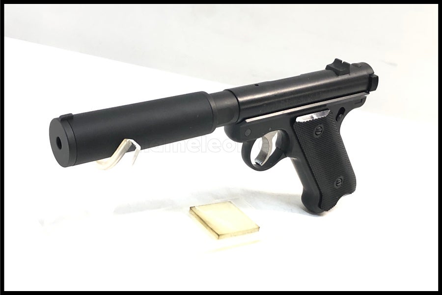 Marushin ルガー Mk1 ブラック　ASSASSINS アサシン ルガー Mk1 アサシンズ サイレンサーモデル ブラックヘビーウエイト