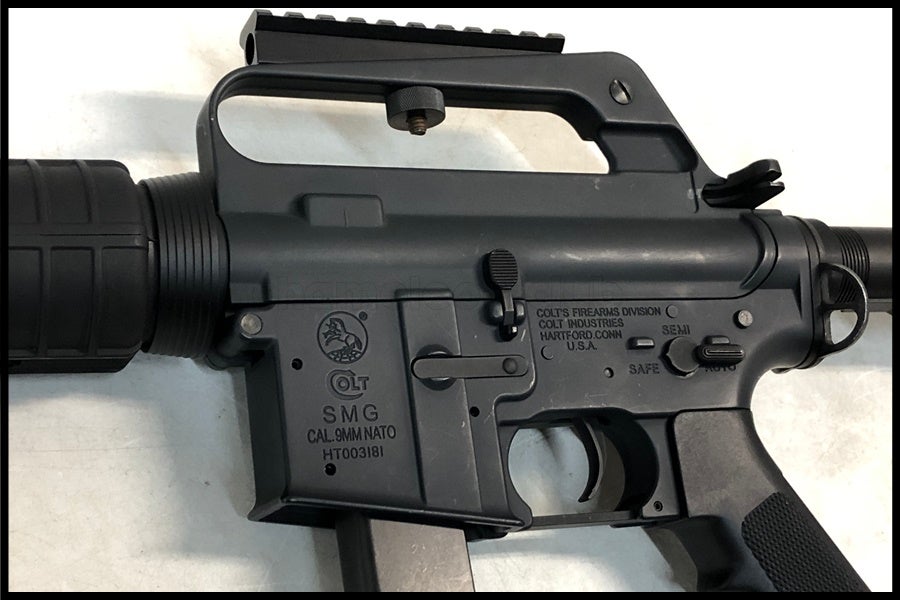 東京)G&P コルト9mm パナマカービン 電動ガン 予備マガジン付