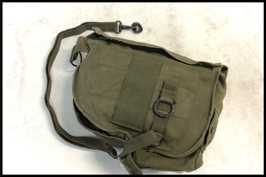東京)米軍放出品 M17 ガスマスク バッグ