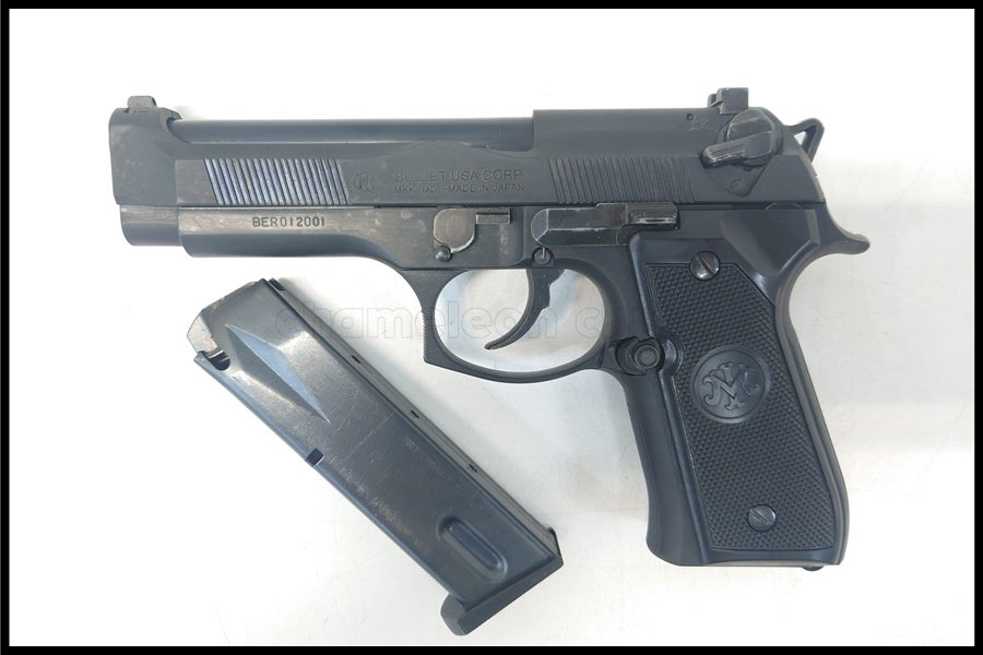 東京)CAW SAA 2nd アーティラリー ニッケルフィニッシュ ABSモデルガン SPG