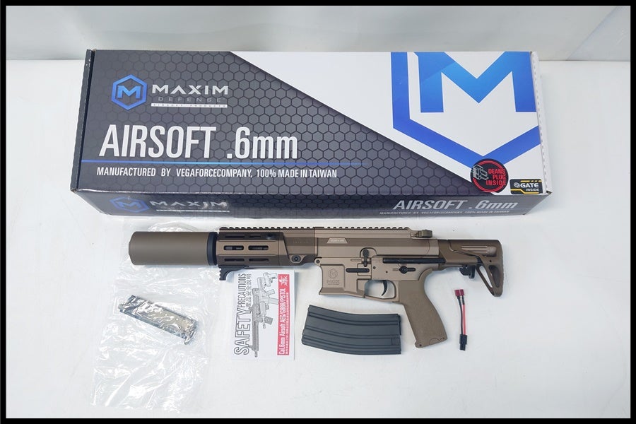 東京)VFC MAXIM Defense PDX:SD SBR 5.56 AEG Arid（GATE ASTER） 電動ガン