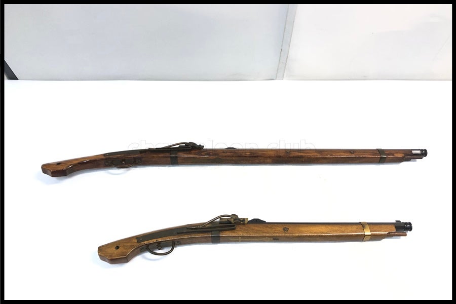東京)大洋銃機 火縄銃 装飾銃 レプリカ 2挺セット