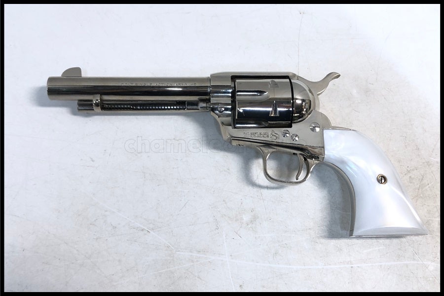 東京)CAW SAA 2nd アーティラリー ニッケルフィニッシュ ABSモデルガン SPG
