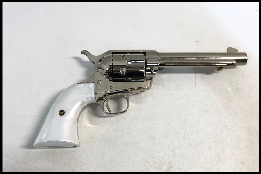 東京)CAW SAA 2nd アーティラリー ニッケルフィニッシュ ABSモデルガン SPG
