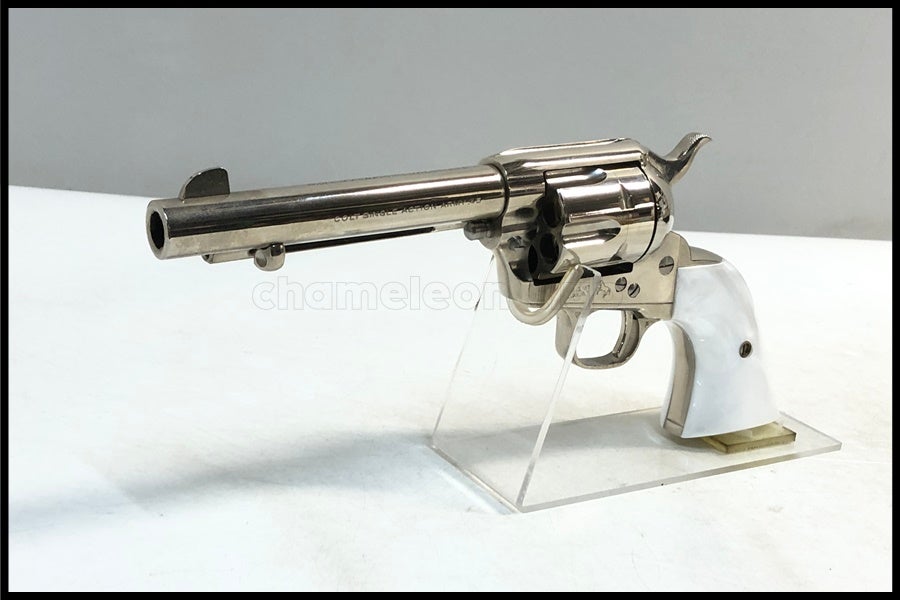 東京)CAW SAA 2nd アーティラリー ニッケルフィニッシュ ABSモデルガン SPG