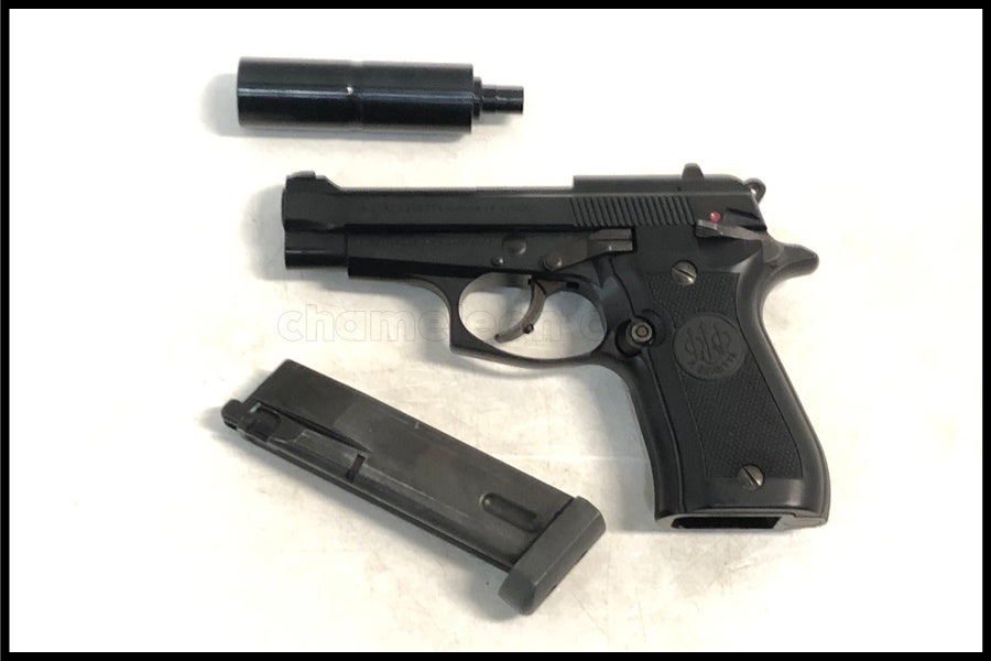 東京)WA ベレッタ M84FS サイレンサーモデル ガスブローバック