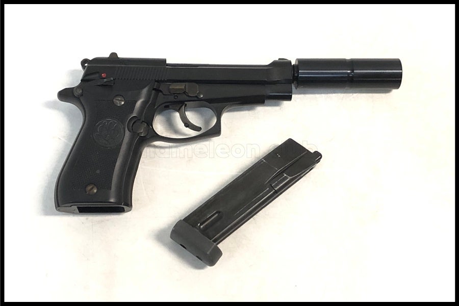 東京)WA ベレッタ M84FS サイレンサーモデル ガスブローバック