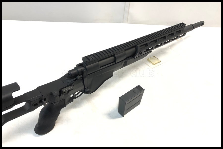 東京)ARES M40A6 ボルトアクション エアーコッキングライフル BK AR